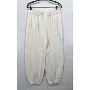Womens XL Pant Casual Knit Barrel Harem Boho Cozy Lounge Stretch Yogi Yoga Baggy